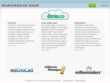 Tablet Screenshot of miamtelcocloud.com